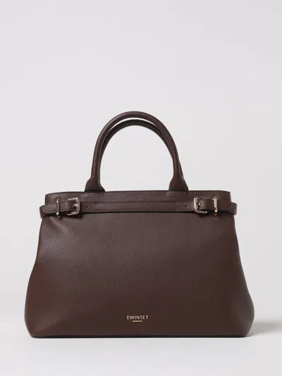 Twinset Mini Bag  Woman Color Beige In Brown