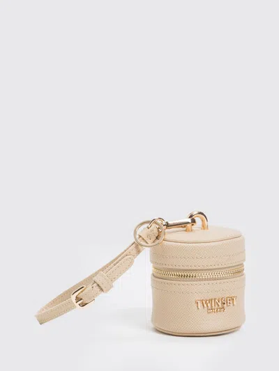 Twinset Mini Bag  Woman Color Sand In White