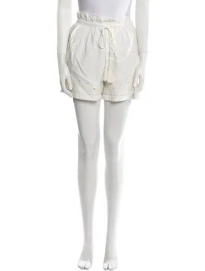 Pre-owned Twinset Mini Shorts W/ Tags In Neutral