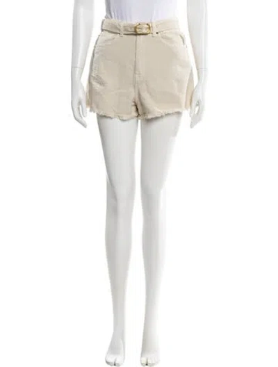 Pre-owned Twinset Mini Shorts W/ Tags In Neutral