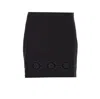 Twinset Mini Skirt In Black