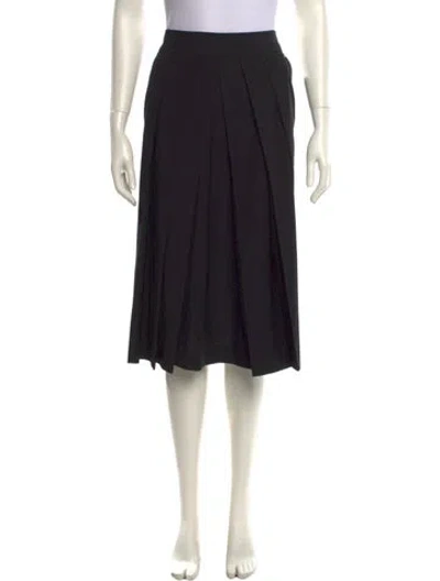 Pre-owned Twinset Mini Skirt In Black