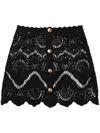 Twinset Twin-set Black Cotton Clothing Skirts In Black