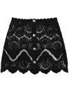 Twinset Twin-set Black Cotton Clothing Skirts In Black