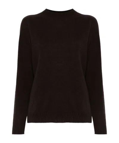 TWINSET MOCK-NECK CASHMERE SWEATER