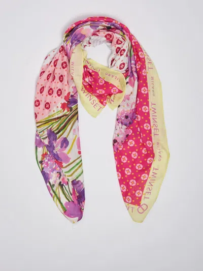 Twinset Modal Scarf In Floreale