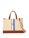 Twinset Monogram-print Tote Bag In Neutrals
