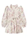 Twinset Abito Corto Con Motivo Floreale Multicolore