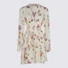 Twinset Mini Dress In Multi/madreperla