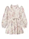 Twinset Abito Corto Con Motivo Floreale Multicolore In Multicolore