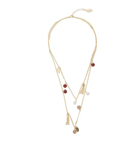 Twinset Necklace In Gold