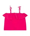 Twinset Off Shoulder Top In Pink