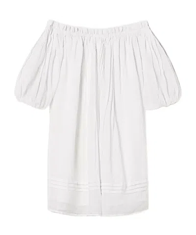 TWINSET OFF-THE-SHOULDER BLOUSE