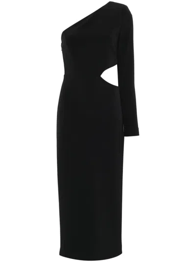 TWINSET ONE-SHOULDER MIDI DRESS