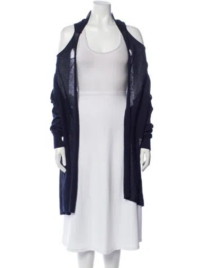 Pre-owned Twinset Open Front Sweater In Multi