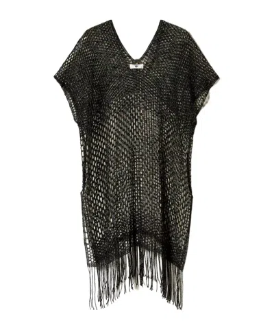 Twinset Open-knit Beach Dress