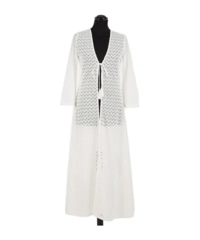 Twinset Open-knit Beach Dress