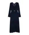 Twinset Openwork-knit Midi Dress