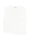 Twinset Twin-set Optical White Wool Sweater In White