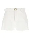 TWINSET OVAL T BERMUDA AND SHORT WHITE