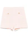 TWINSET OVAL T-BUTTONS KNITTED SHORTS