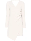 Twinset Oval T-chain Mini Dress In Neutrals