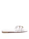 TWINSET SANDALIAS - BLANCO