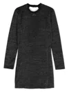 Twinset Oval T-plaque Dress In Black