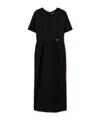 Twinset Oval T-shaped Waist Mid-length Dress In Black