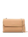 Twinset Oval T Shoulder Bag In Neutrals