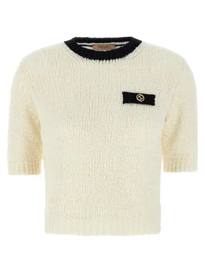 Twinset 'oval T' Sweater