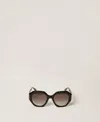 Twinset Oversized Sunglasses In Black