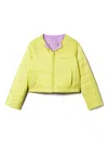 Twinset Padded Jacket In Green