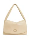 Twinset Padded Shoulder Bag In Neutral