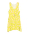 Twinset Palm-print Mini Dress