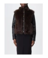 Twinset Panelled-design Long-sleeve Jacket In Black