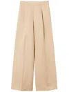 Twinset Pleat-detail Palazzo Trousers