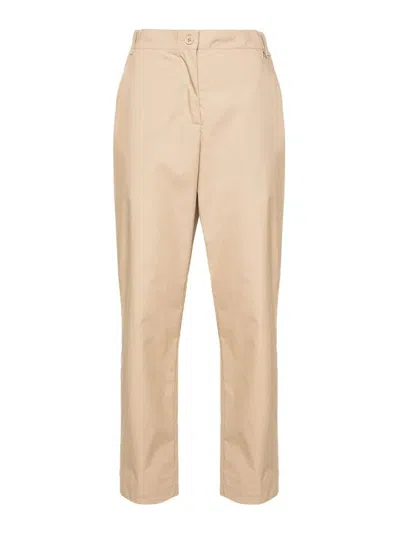 Twinset Actitude Straight-leg Trousers In Beige