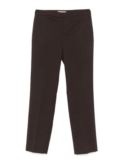 Twinset Pants In Brown