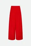Twinset Pantalone A Palazzo Rosso In As Shown In The Picture