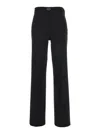 Twinset Twin-set Trousers In Black