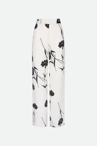 Twinset Pantalone Floreale In Multicolore