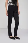 Twinset Pantalone Nero A Gamba Dritta In Nero