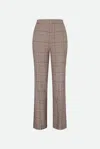 Twinset Pantalone Principe Di Galles In Brown