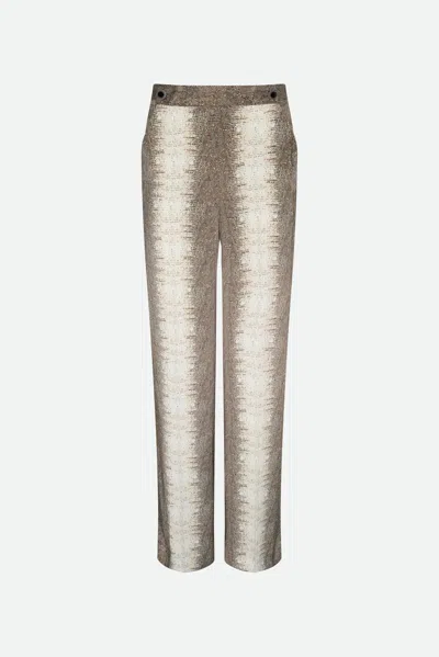 TWINSET TWINSET PANTALONE STAMPA LIZARD