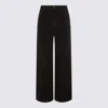 Twinset High Waist Wide Leg Trousers For Casual Wear In Black