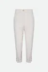 Twinset Pantaloni Cargo Bianchi In White