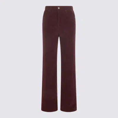 Twinset Straight-leg Casual Pants In Gold