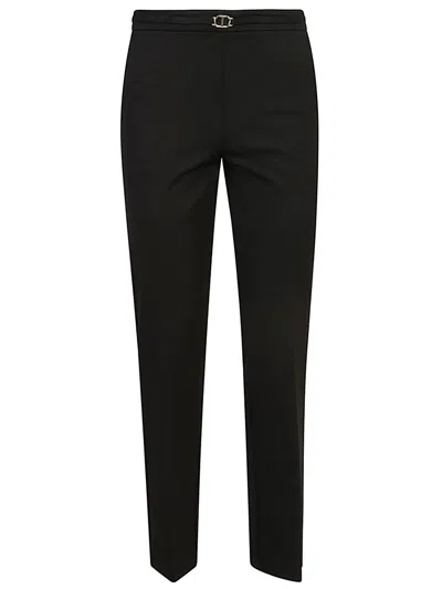 Twinset Trousers In Black