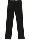 Twinset Twin-set Tailored Black Pants With Straight Leg Cut In Black  